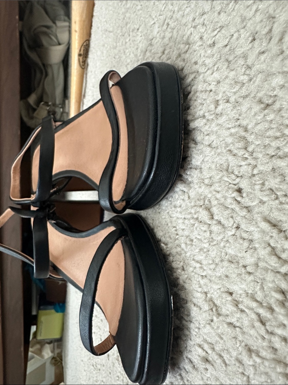 Madewell Black and Nude Strappy Sandals - Picture 5 of 5